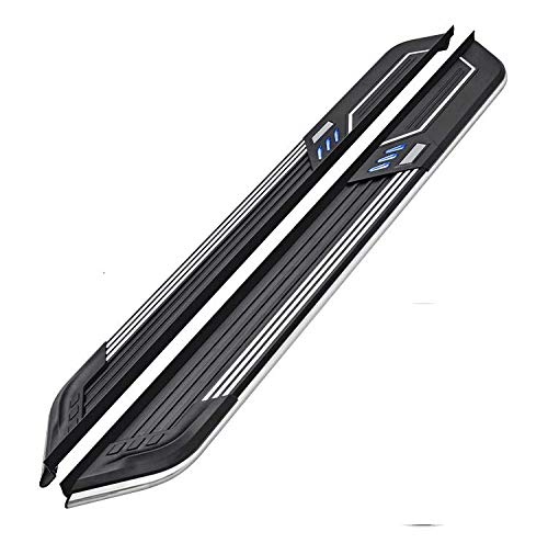 2 Pcs Stainless Steel Side Step Running Boards for Hyundai Creta 2015-2020 - Durable Fixed Door Nerf Bars with Anti-Slip Platform | Perfect for Off-Roading & Daily Use