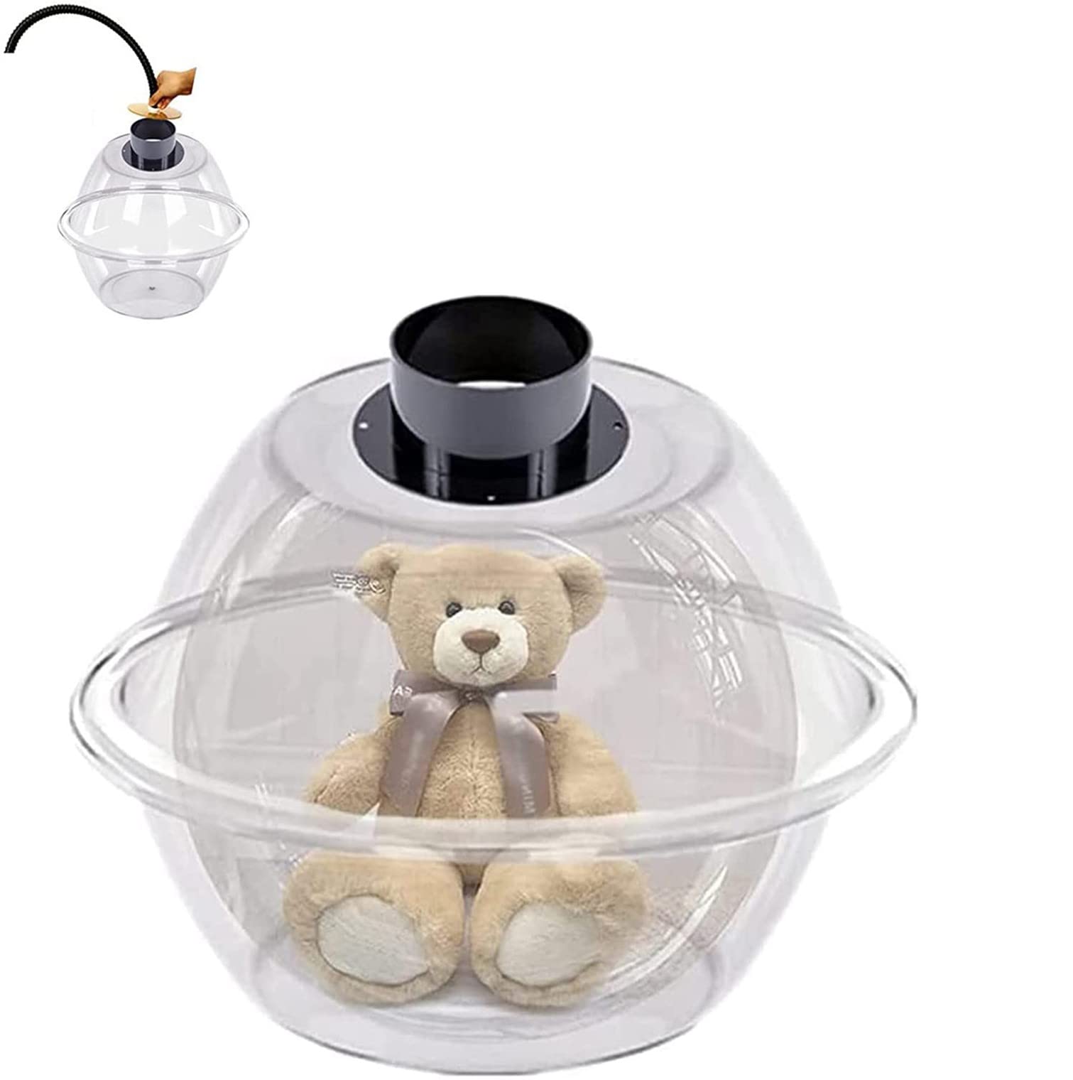 Electric Balloon Stuffing Machine - Balloon Expander Stuffer Extractor for Wedding, Christmas, Birthday Parties, Gift Rose Bouquet & Balloon Art - Perfect for Balloon Filling & Decoration (1 pc Ball Mouth) - Ideal for Event Planners, Party Decorators & DIY Enthusiasts