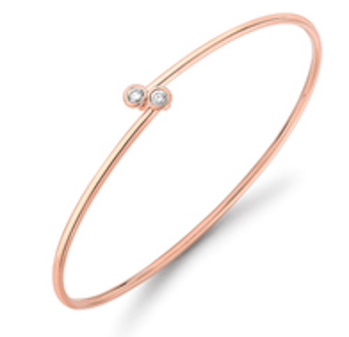18ct Rose Gold Diamond 