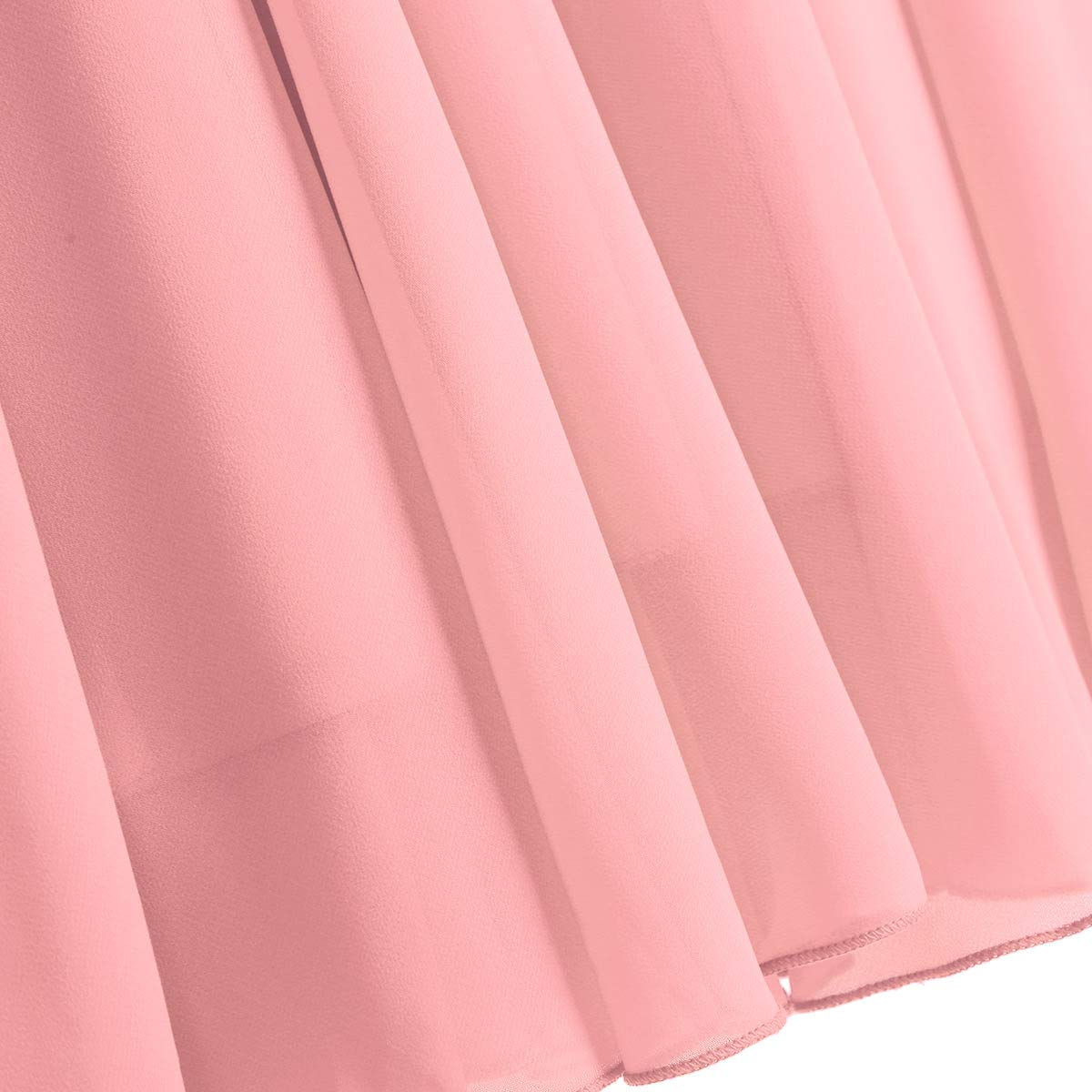 FEESHOW Plus Size Lace Chiffon Bridesmaid Dress - Elegant Long Prom Gown with Crop Top & Pleated Skirt for Weddings, Parties & Special Occasions