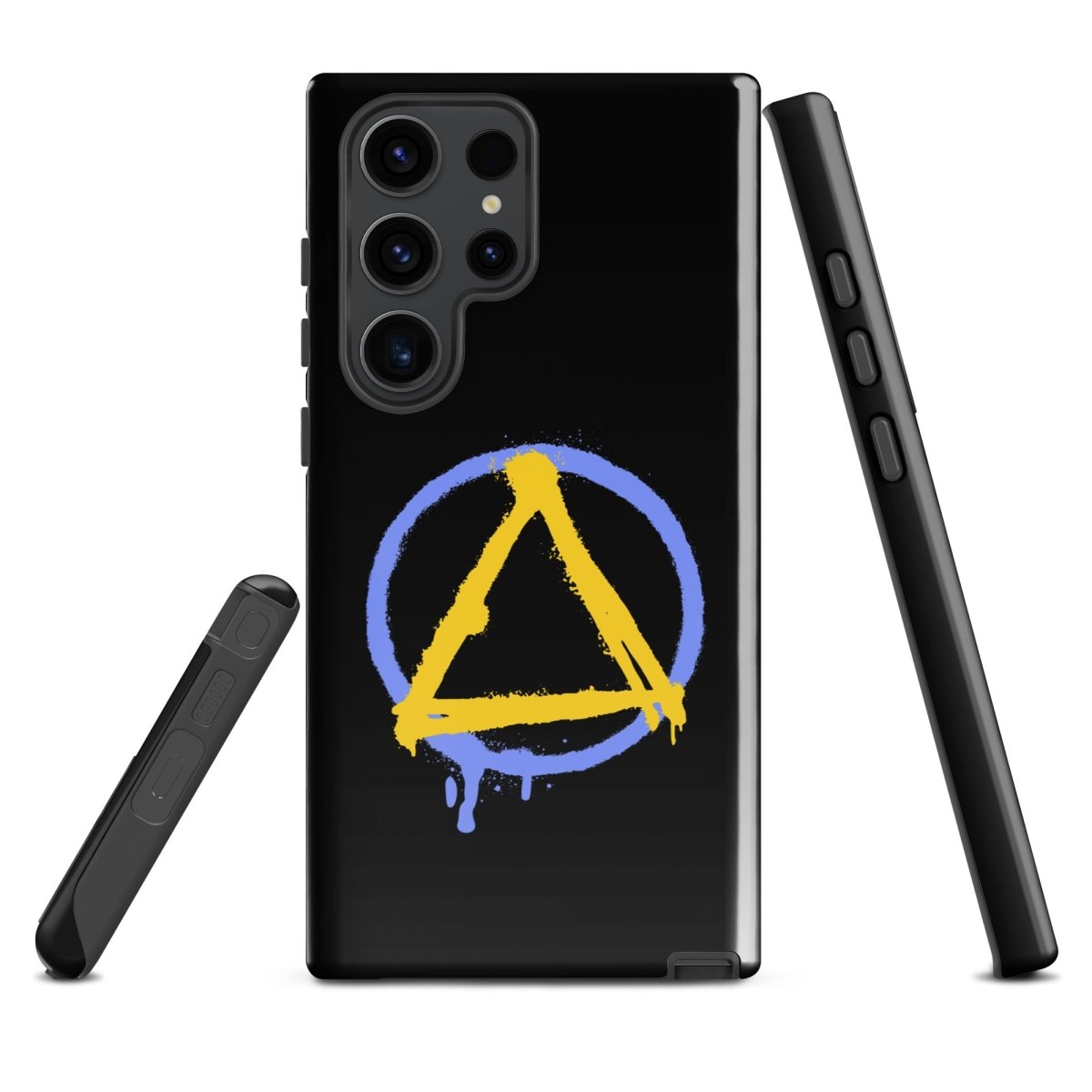 Sober Symbol Rugged Protective Case for Samsung Galaxy - Shockproof & Durable Phone Cover for Outdoor, Work & Daily Use