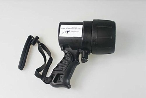 GOWE Dual Fluorescent Protein Flashlight - UV Black Light & White Light for Forensic, Pet Urine Detection, Scorpion Hunting & Home Inspection (395nm & 365nm)