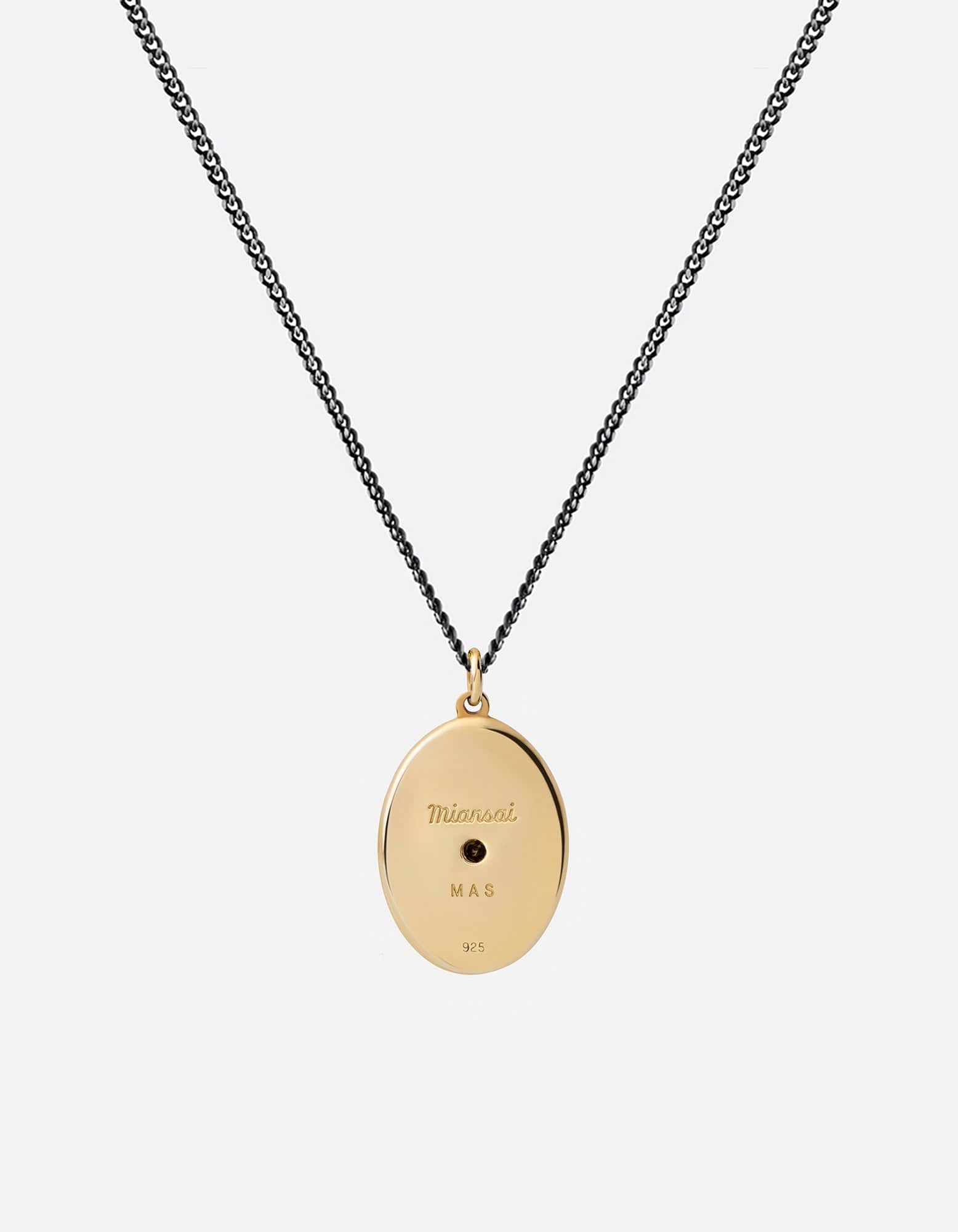 Argyle Black Diamond Necklace in 14K Gold Vermeil with Gray Stones - Elegant Jewelry for Women, Perfect for Weddings, Anniversaries & Special Occasions
