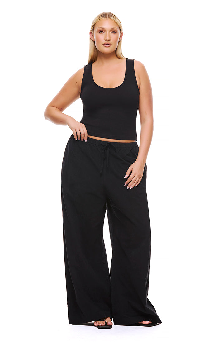 Enzo Black Dress Pants for Men - Slim Fit Professional Office Pants - Perfect for Business, Work & Formal Occasions