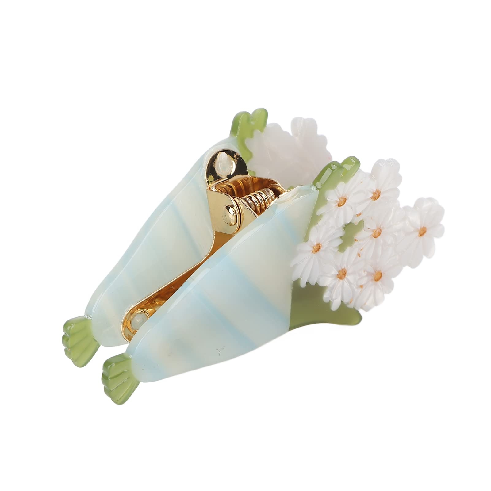 Fashionable Non-Slip Hair Claw Clip for Women & Girls - Sonew Hair Accessories (Bouquet Design) | Perfect for School, Work, Parties & Everyday Styling