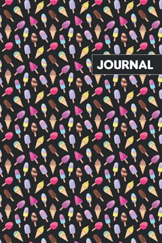 Ice Cream Themed Notebook for Writing - Cute Journal for School, Work & Personal Use - Perfect for Note Taking, Planning & Creative Journaling