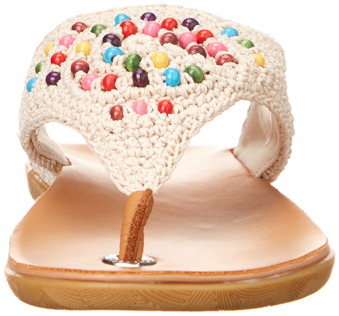 The Sak Shana Crochet Slip-On Thong Sandals for Women - Comfortable Boho Beach Sandals for Summer, Vacation & Casual Wear