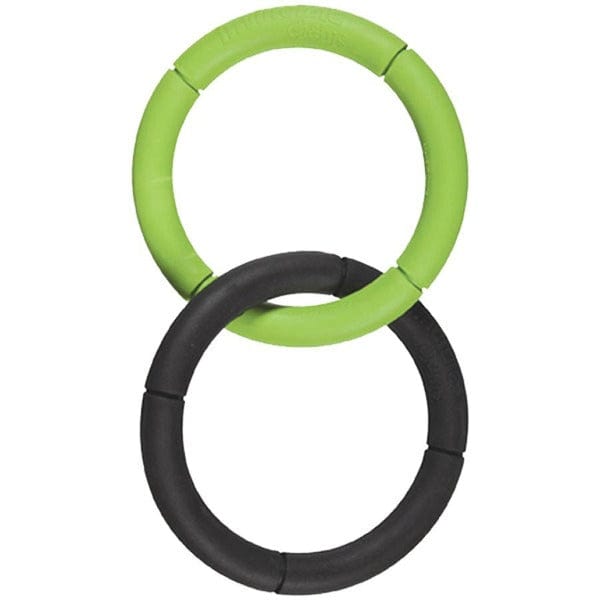 JW Pet Invincible Chew-Proof Rubber Dog Toy - Durable Interactive Chew Chain for Aggressive Chewers, Puppy Teething & Training - Perfect for Outdoor Play, Backyard Fetch & Indoor Boredom Buster