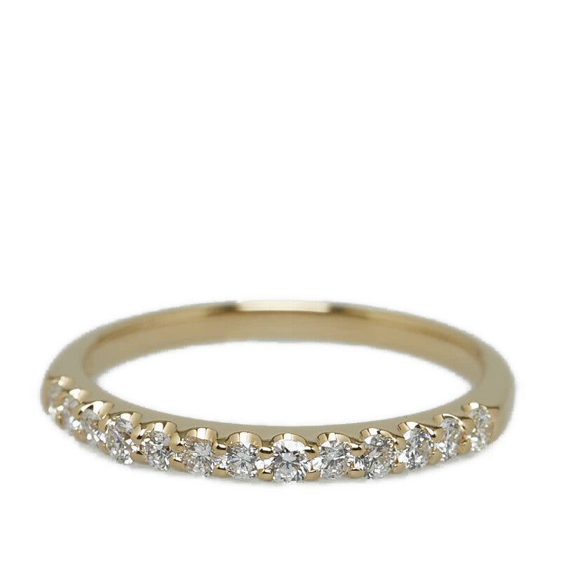18K Gold Diamond Ring for Women - Elegant Solitaire Engagement & Wedding Band - Perfect for Proposals, Anniversaries & Special Occasions
