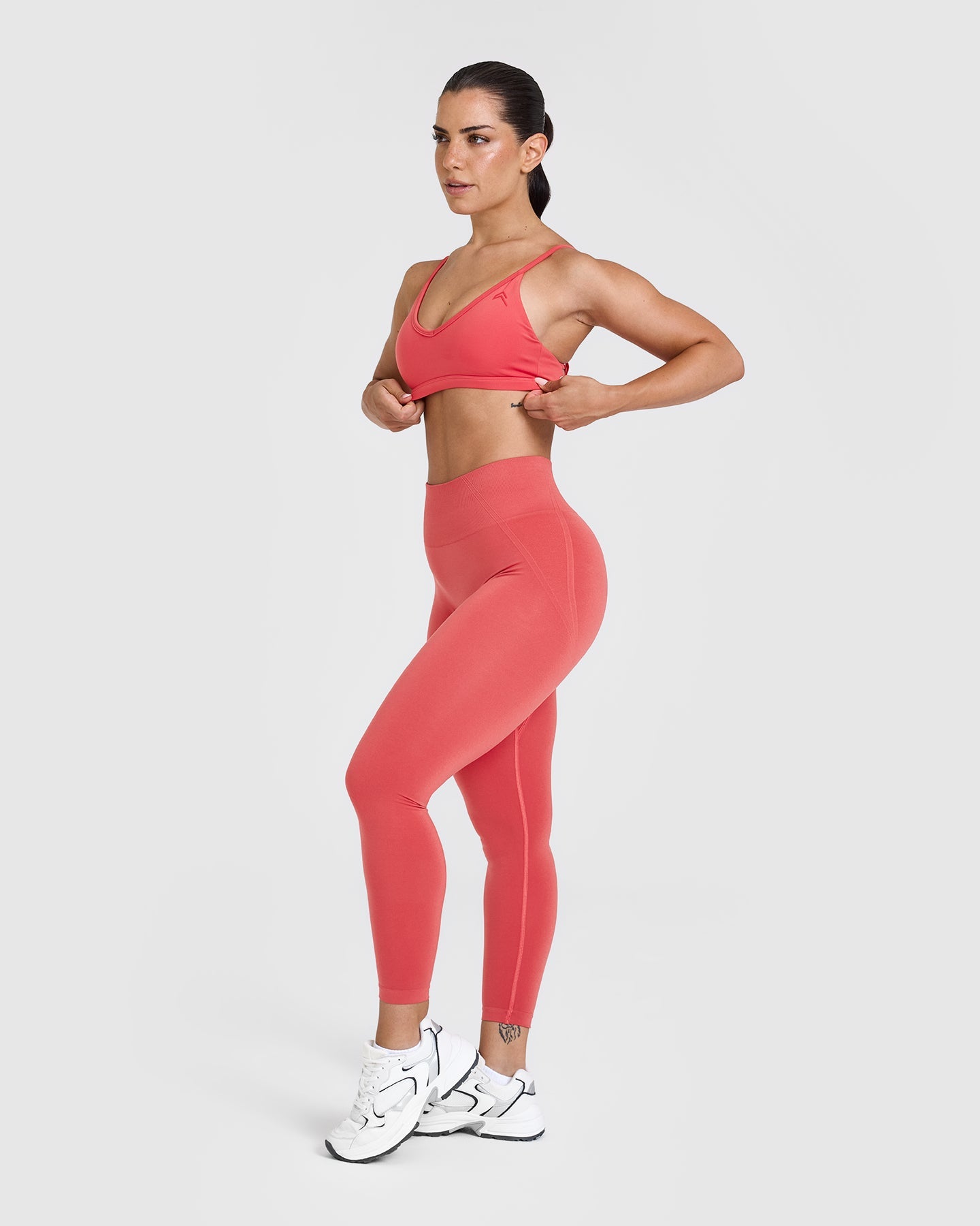 Timeless Strappy Bralette - Sweet Red Lace Bralette for Women | Comfortable Wireless Bra for Everyday Wear, Yoga, and Lounge