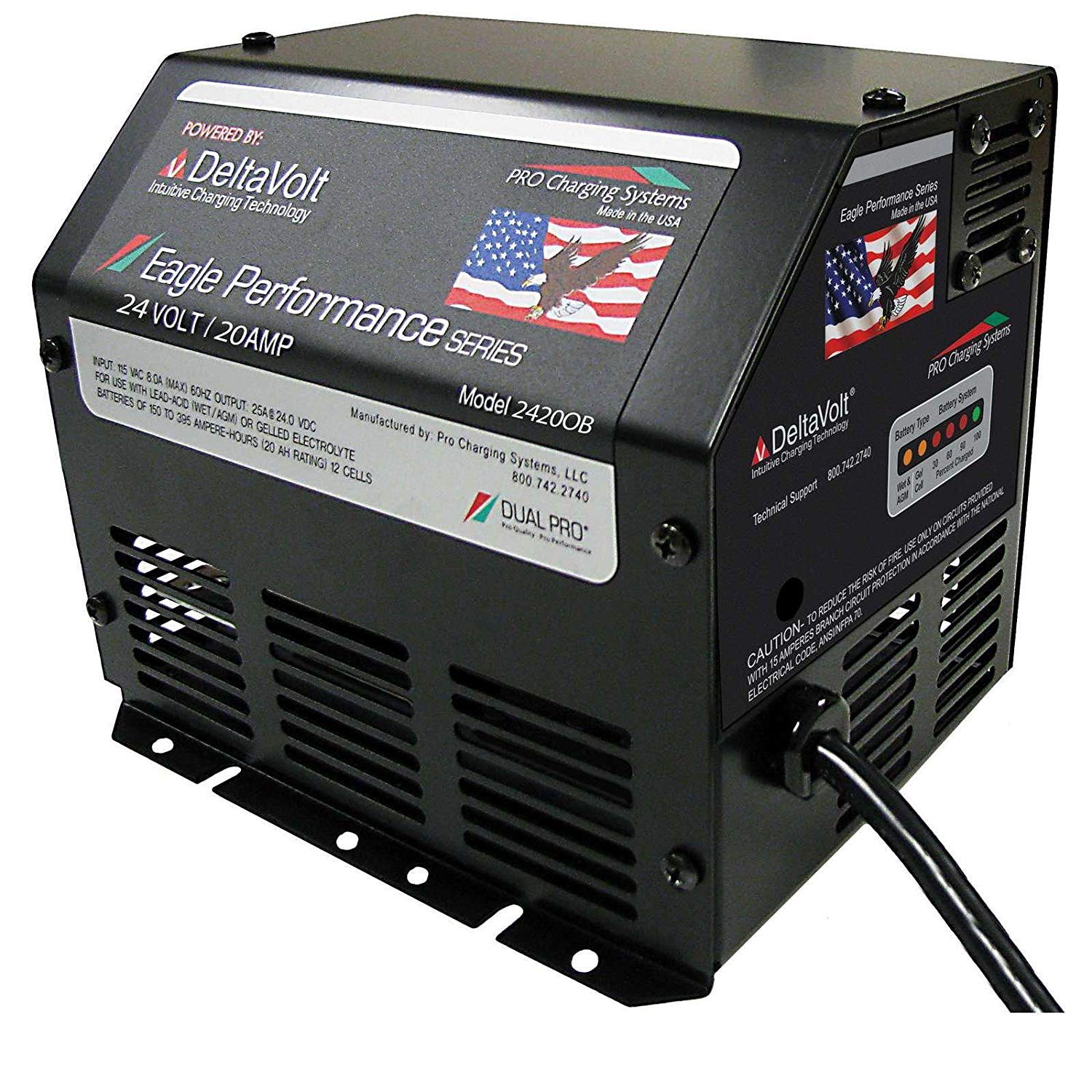 JLG Genie Skyjack Battery Charger i2420OBRMLIFT Pro Charging System - Reliable Power Solution for Aerial Lifts and Scissor Lifts