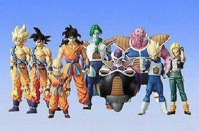 Bandai Dragon Ball Z Super Modeling Soul Of Hyper Figuration Part 2 - 9-Piece Action Figure Set with Goku, Vegeta & Frieza - Perfect for Anime Collectors & Home Display