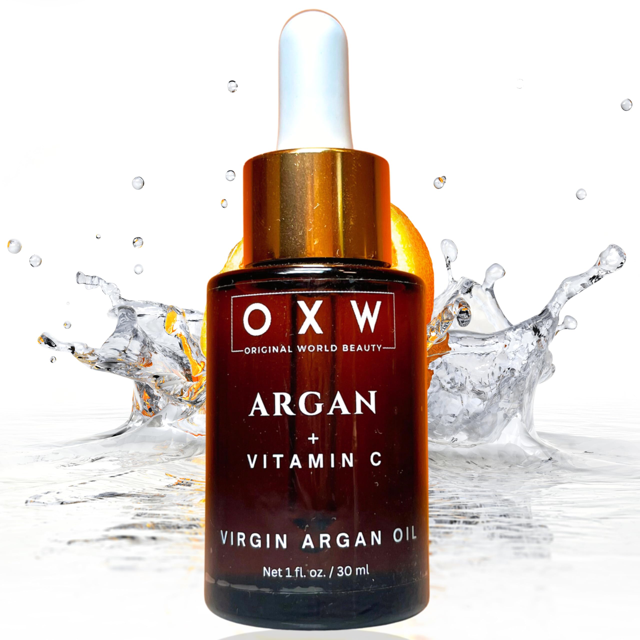 Premium 15% Vitamin C Serum with Tetrahexyldecyl Ascorbate (THDA) & Moisturizing Argan Oil for Face - Lightweight, Velvety Smooth Formula to Promote Collagen & Even Skin Tone - Perfect for Daily Skincare & Anti-Aging Routine