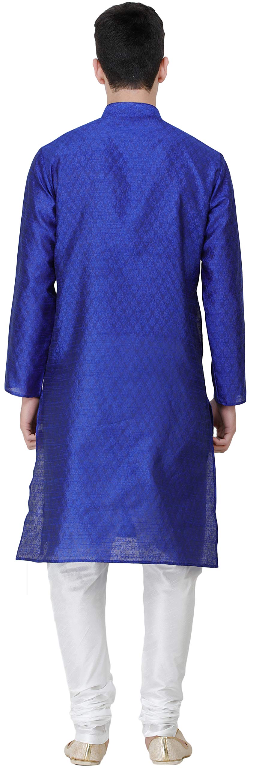 Exotic Indian Wedding Kurta Pajama Set for Men - Elegant Jacquard Woven Booti Design | Perfect for Festivals, Ceremonies & Special Occasions