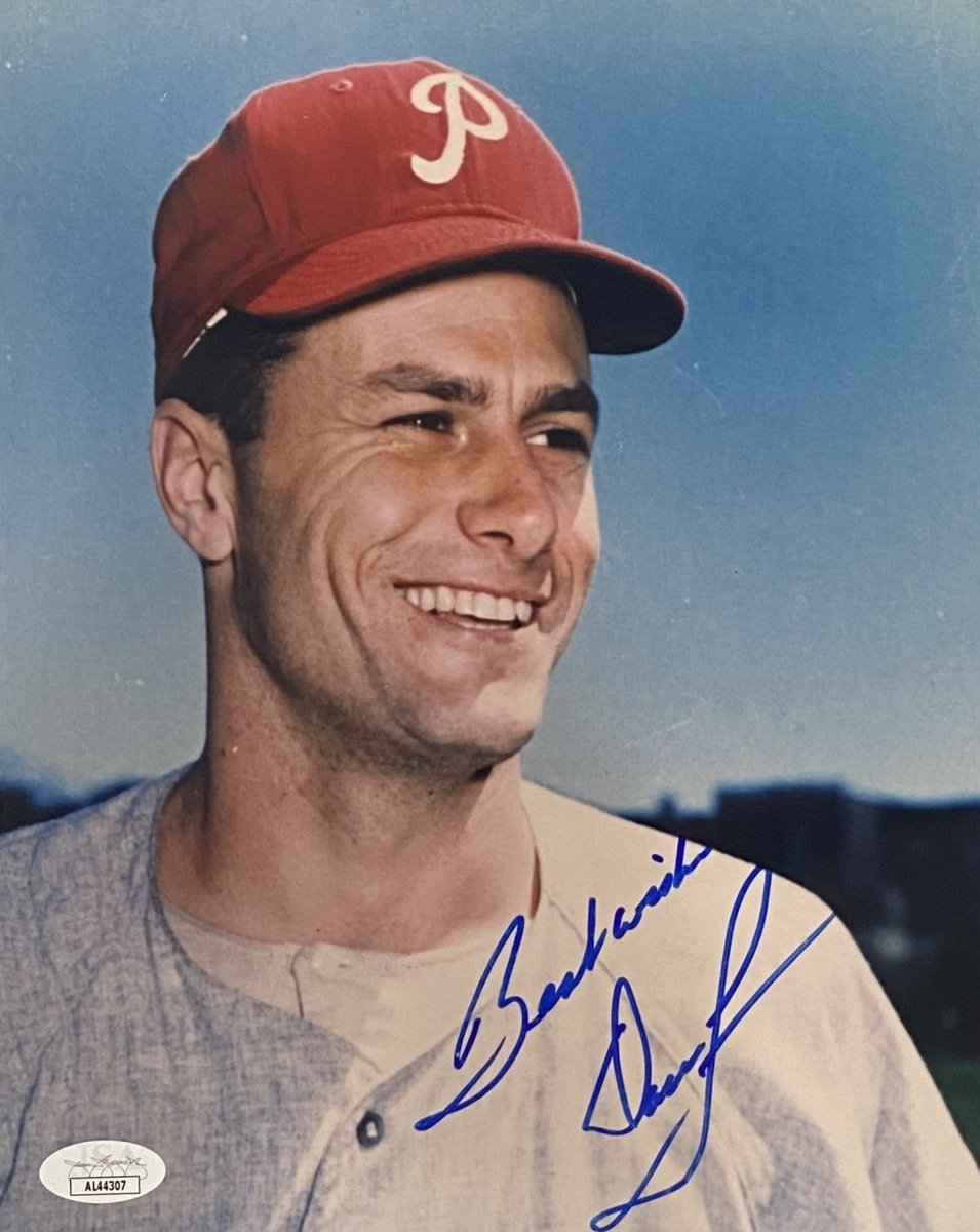 Dallas Green Autographed 8x10 Philadelphia Phillies Photo with JSA COA AL44307 - Perfect for Sports Memorabilia Collectors and Phillies Fans