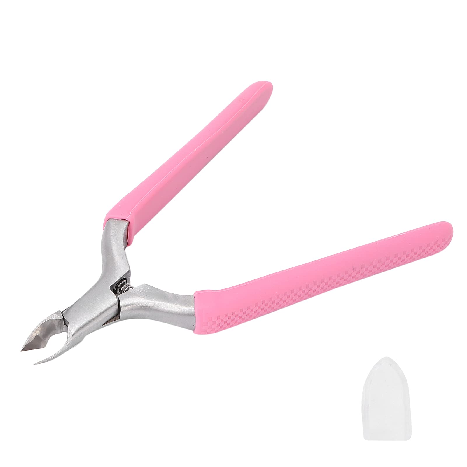 Professional Toe Nail Clipper with Ergonomic Silicone Handle - Precision Nail Trimmer for Thick Toenails & Cuticle Care - Perfect for Pedicures, Home Grooming & Elderly Foot Care