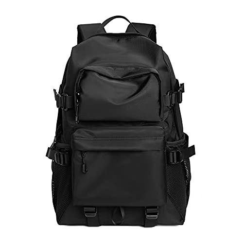 Waterproof Unisex Travel Backpack - Laptop College School Business Backpack for Men & Women - Perfect for Commuting, Hiking, and Daily Use - Black