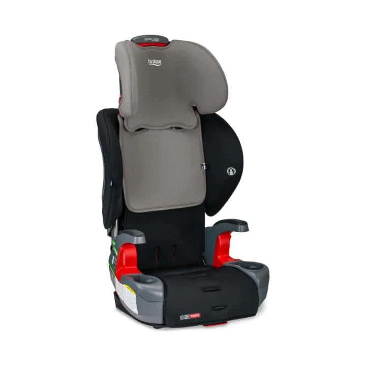 Britax Grow With You Clicktight Booster Car Seat - Safe & Adjustable for Kids 3-12 Years - Perfect for School, Travel & Family Road Trips