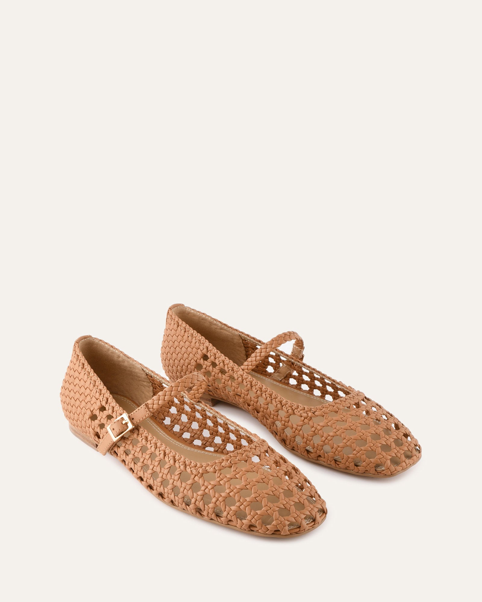 WILLIS Casual Flats in Toffee Leather - Comfortable & Stylish Women's Shoes for Work, Travel & Everyday Wear