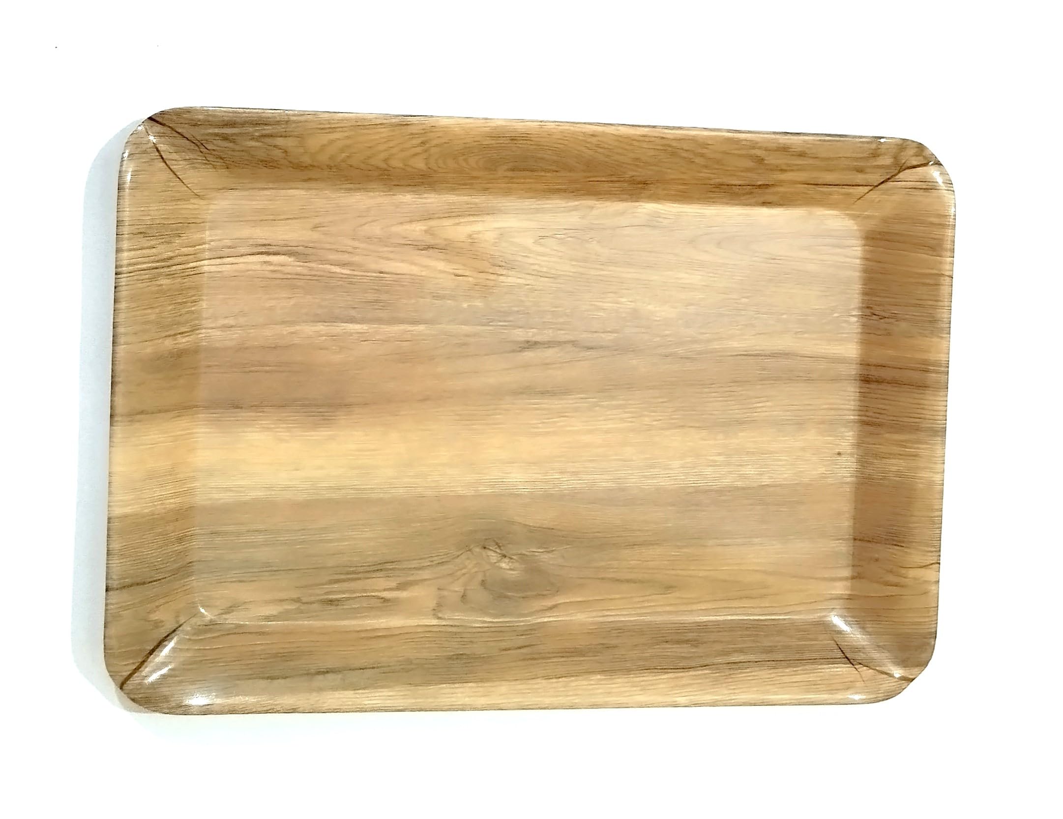 Premium 2-Piece Serving Tray Set for Snacks, Tea, Coffee & Biscuits - 8 Inch Elegant Hostess Tray for Entertaining Guests - Perfect for Parties, Afternoon Tea & Coffee Breaks