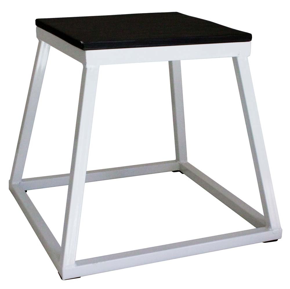 Premium Ader White Plyometric Box Set - Adjustable Jump Box for CrossFit, Home Gym & Cardio Workouts - Ideal for Agility Training, HIIT & Strength Exercises