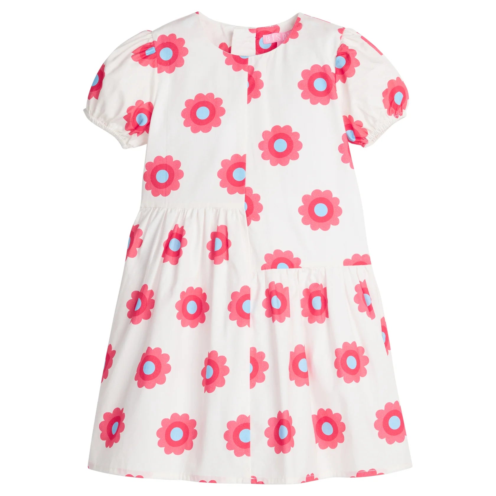 Bisby Phillipa Floral Dress in Poppy Rouge - Elegant Women's Summer Dress for Parties, Weddings & Date Nights