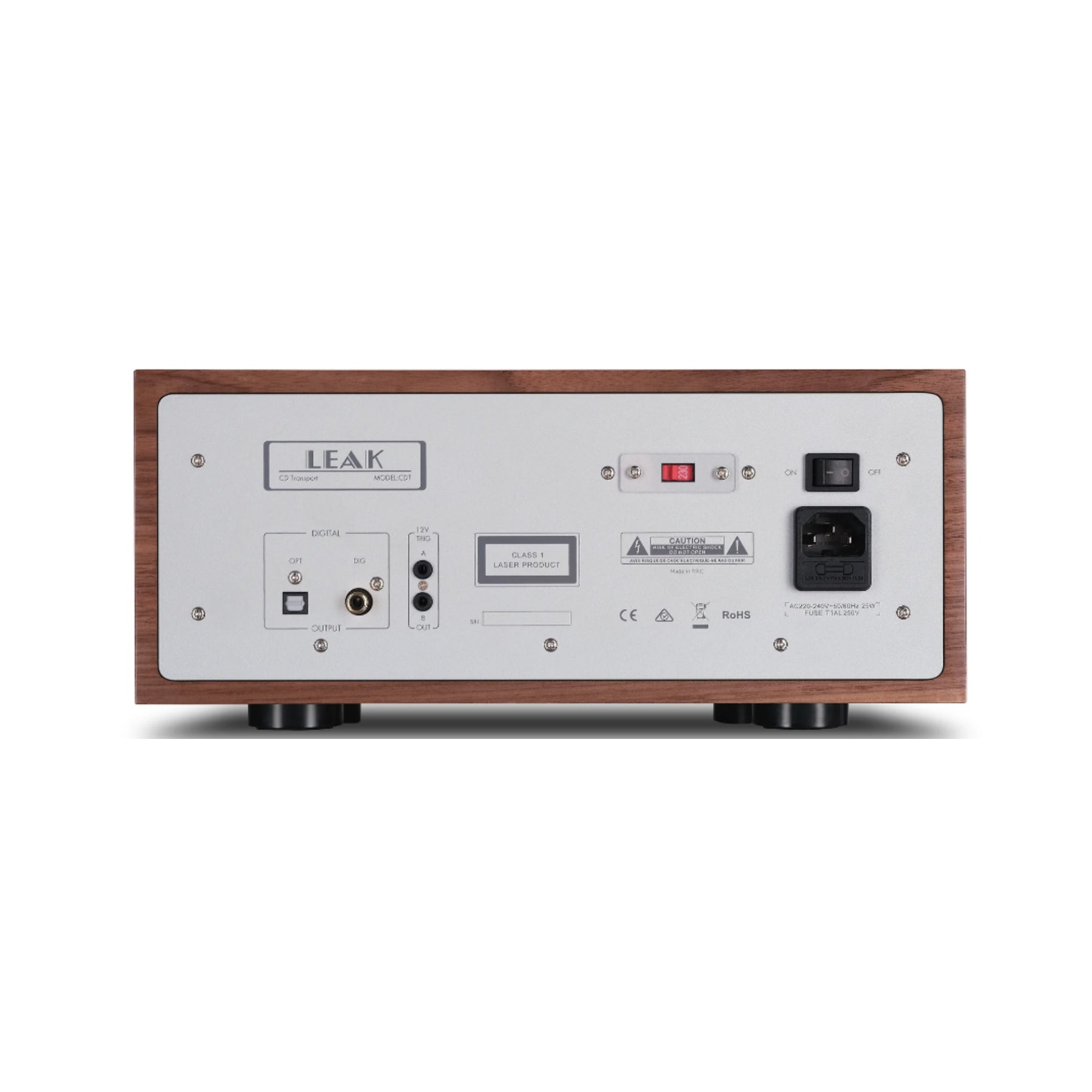 Leak Audio CDT CD Transport - High-Quality Digital Audio Player for Audiophiles | Perfect for Home Stereo Systems & Music Studios