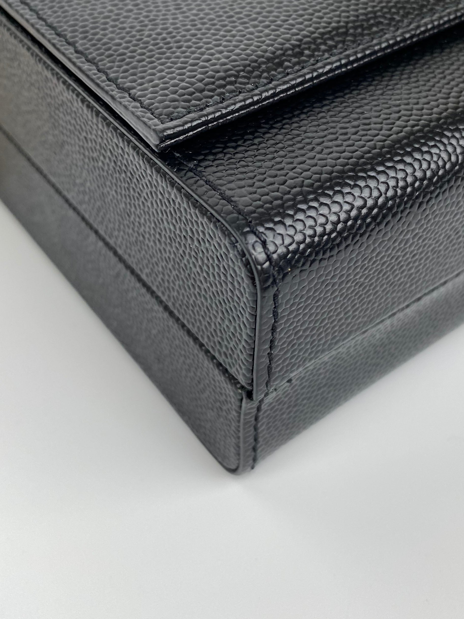 Saint Laurent Small Black Kate Box Bag with Side Tassels - Luxury Crossbody Purse for Women, Perfect for Evening Parties, Date Nights & Special Occasions