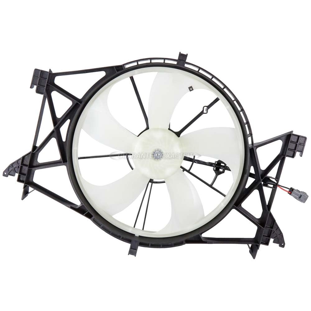 Dodge Ram 1500 2500 3500 Replacement Condenser Side Cooling Fan Assembly 19-21243AN | BuyAutoParts | Perfect for Engine Cooling & AC System Performance