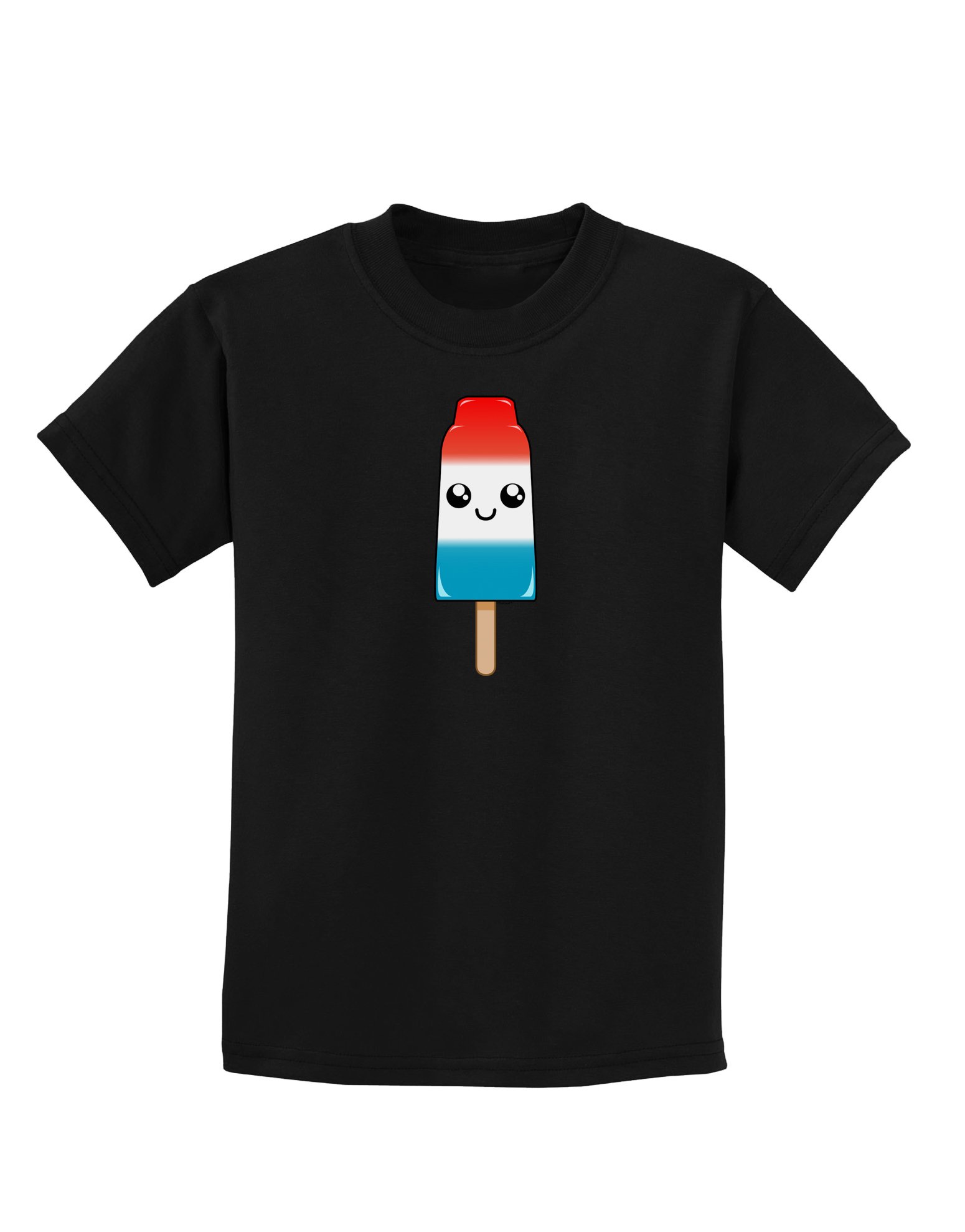 TooLoud Popsicle Kids Dark T-Shirt - Fun Summer Ice Cream Graphic Tee for Boys & Girls - Perfect for Playdates, Beach Trips and Birthday Parties