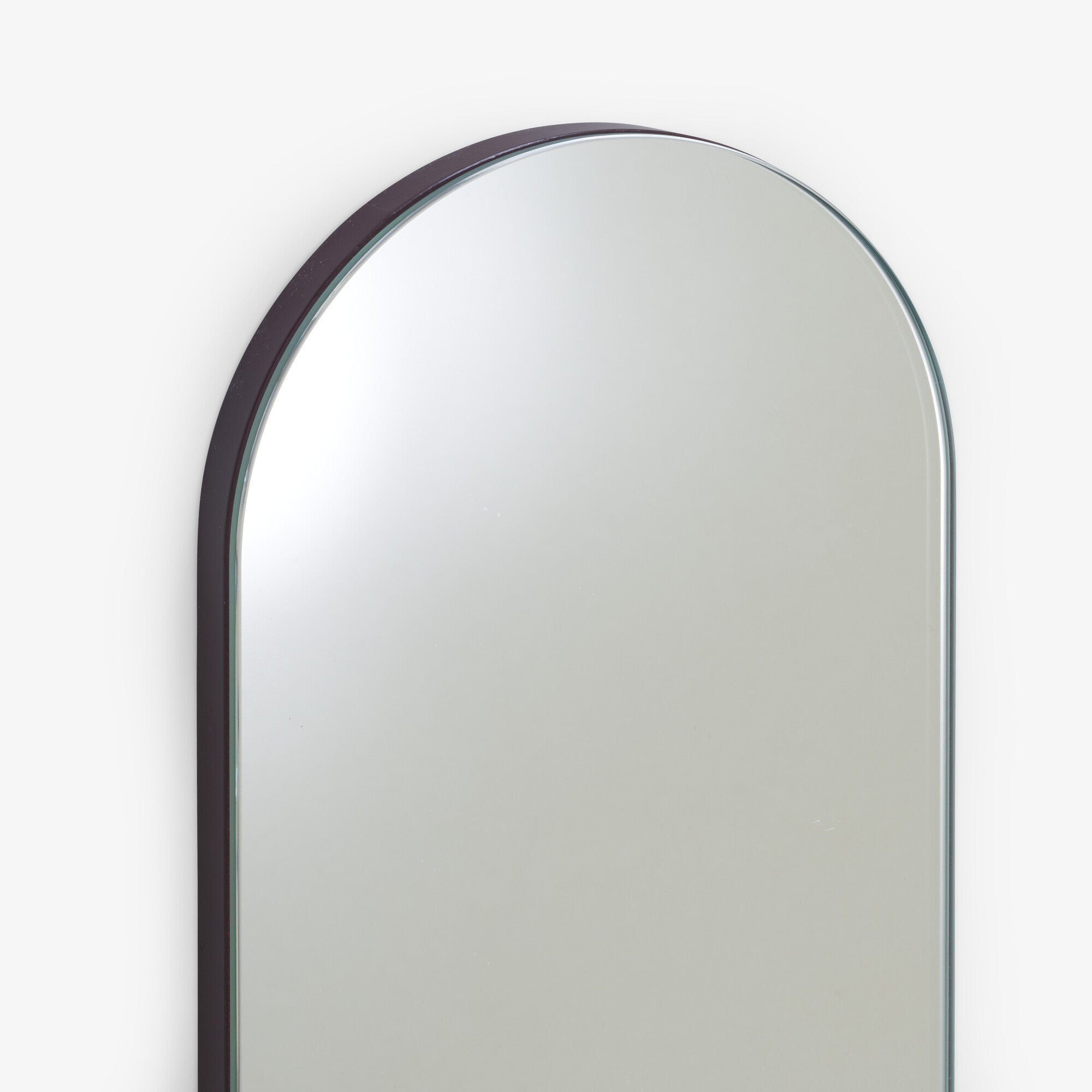 Stylish Walnut Hat Mirror - Compact & Portable Vanity Mirror for Home, Travel, and Makeup - Perfect for Handbags, Desks, and Gifts
