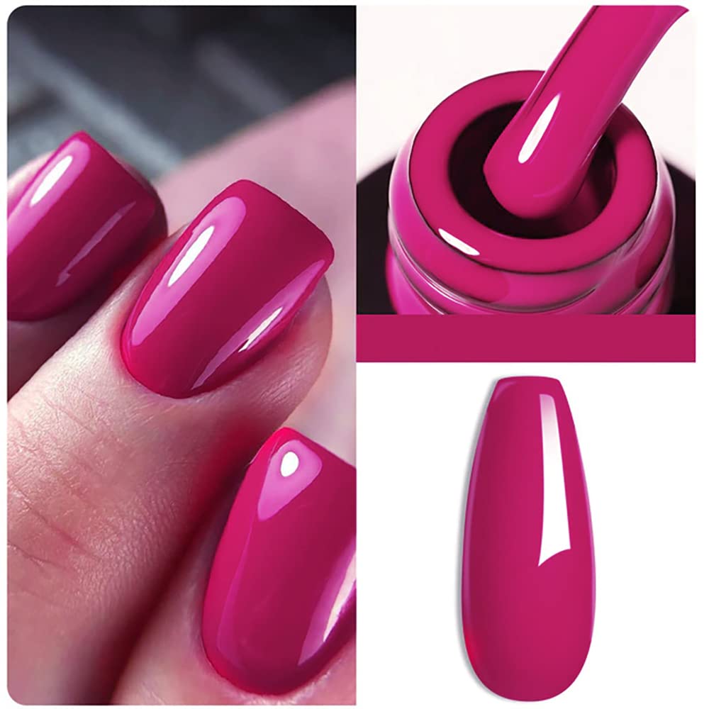 Dnails Nail Polish in Red | Long Lasting Chip Resistant Formula | High Shine Vegan Nail Paint for Women | Smooth Easy Application | Non-Toxic & Cruelty Free | Perfect for Parties, Weddings & Everyday Wear