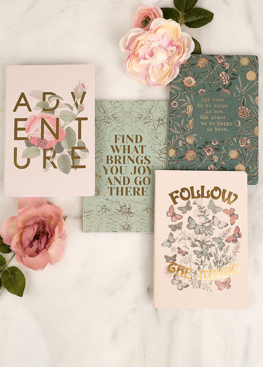 Happy Here Journal - Inspirational Guided Notebook for Self-Discovery & Gratitude | Perfect for Daily Reflection, Mindfulness Practice & Personal Growth