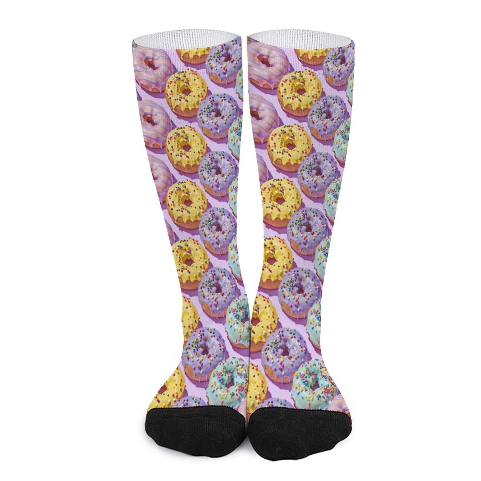 Funny Novelty Socks for Women & Men - Realistic Crew Socks for Boys & Girls Teens - Comfortable Casual Mid-Length Socks for Everyday Wear, Gifts, and Parties