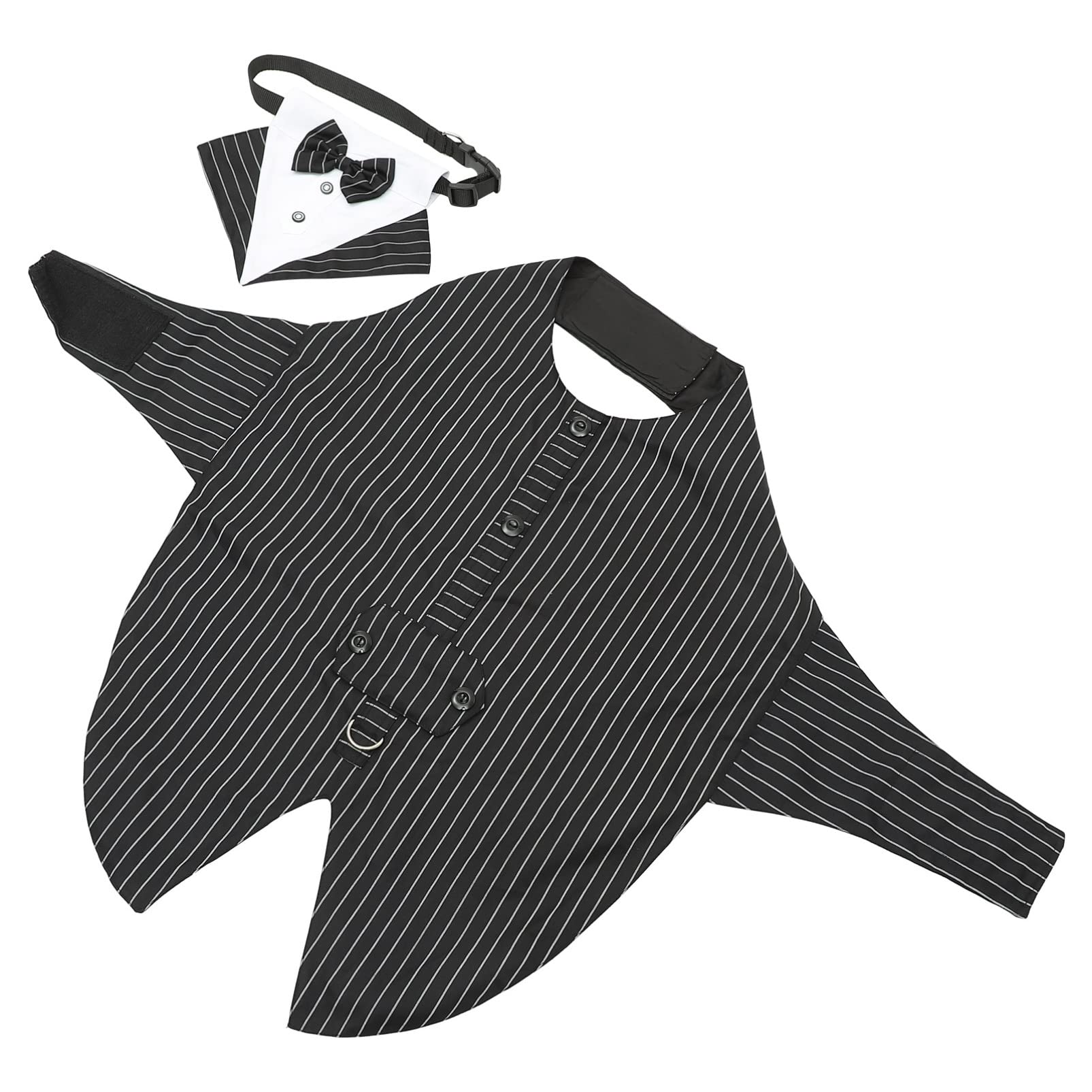 Balacoo 1 Set Durable Dog Costume Suit with Adjustable Bandana Collar - Wedding Pet Outfit for Small & Large Dogs, Kitten Accessories | Perfect for Pet Banquets, Parties & Photo Shoots