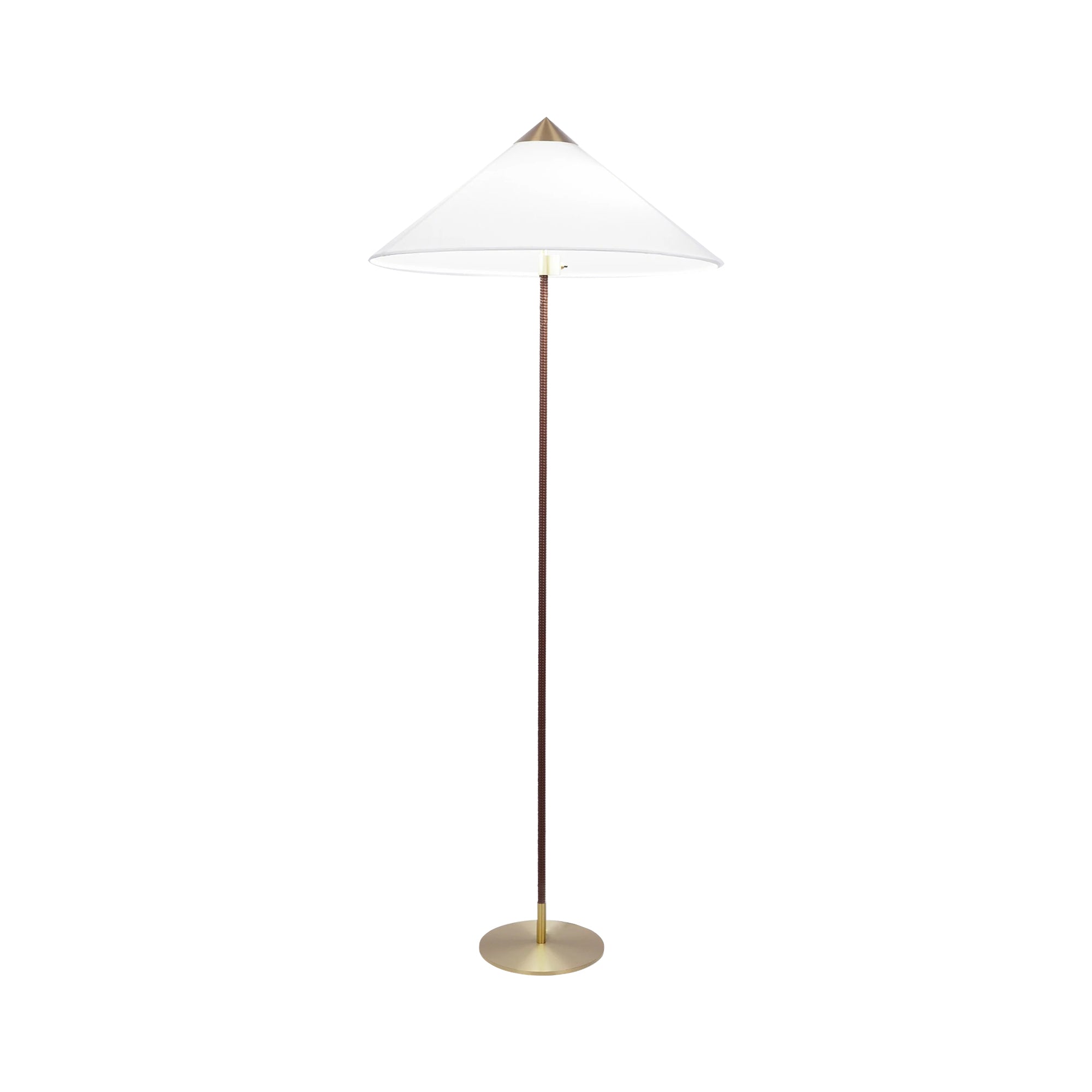 Modern Chinese Hat Floor Lamp - Stylish Rattan Shade for Living Room, Bedroom & Office Decor - Perfect for Cozy Ambiance and Reading Nook Lighting