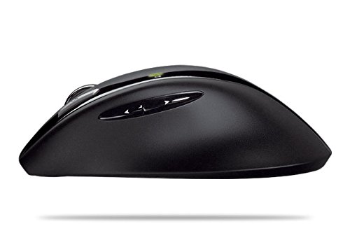 Logitech MX620 Wireless Laser Mouse - Black, Ergonomic Design, High Precision Tracking for Office, Gaming & Home Use