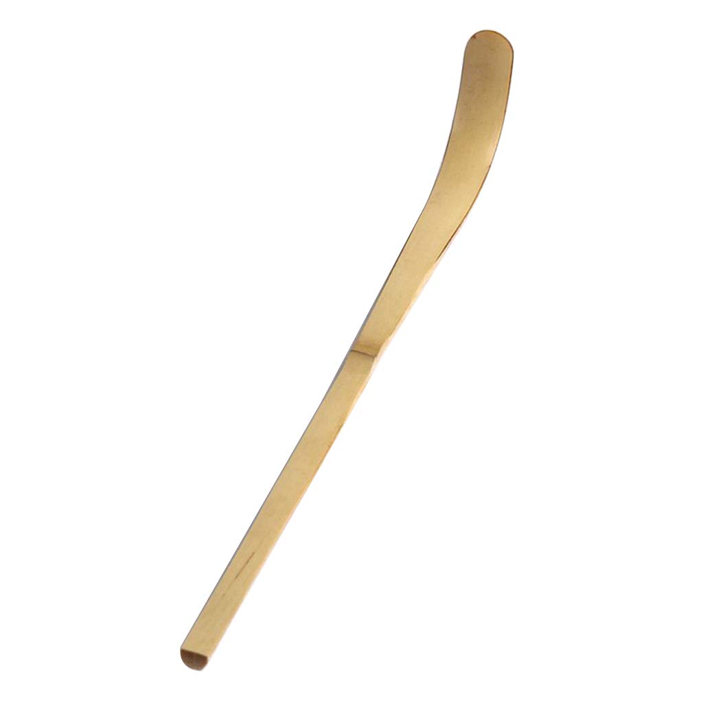 Premium Chinese Kung Fu Tea Scoop - Handcrafted Natural Wood Tea Spoon for Matcha, Loose Leaf & Herbal Teas | Portable, Traditional Bamboo Tea Accessories | Perfect for Home, Office & Tea Ceremonies
