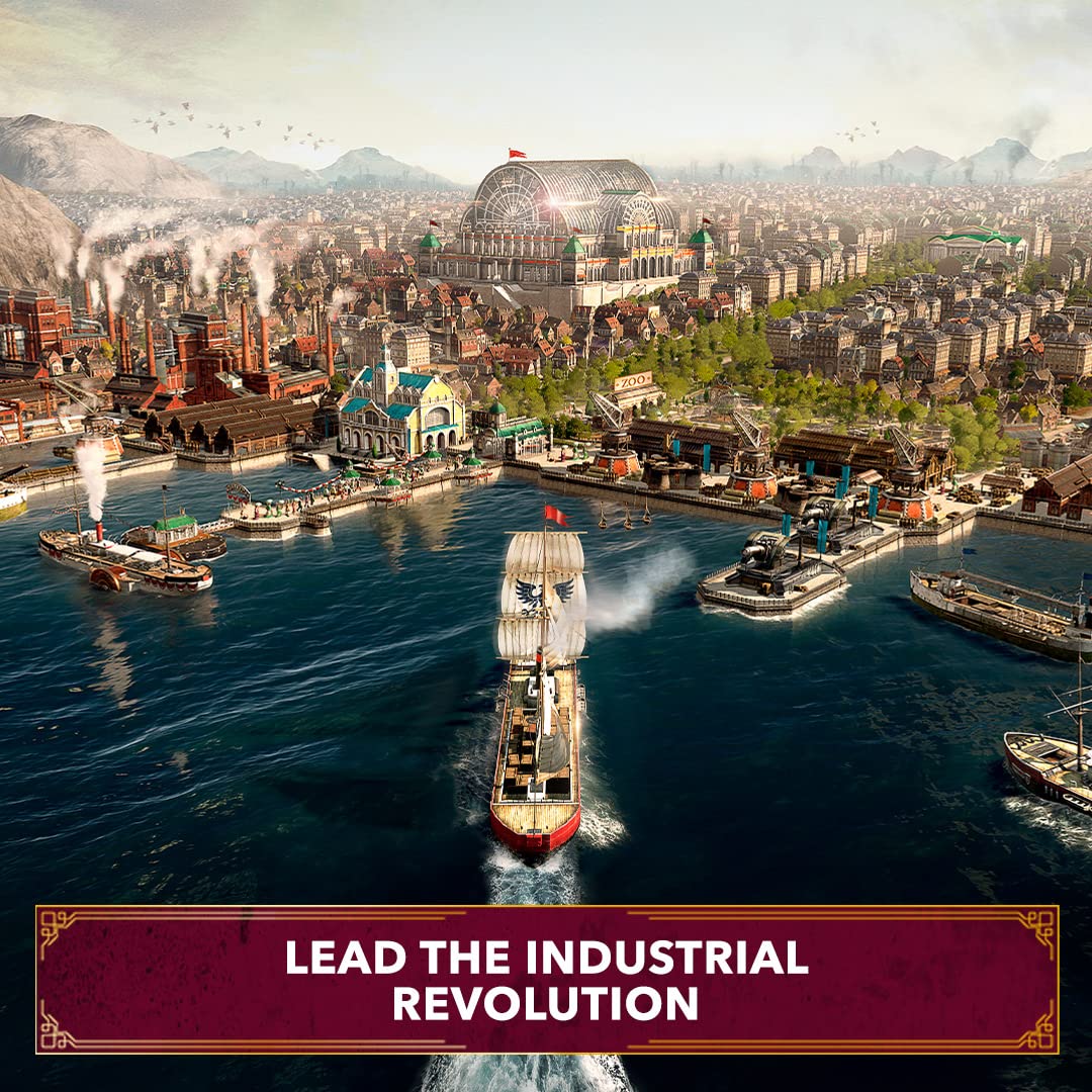 Anno 1800 Console Edition for PS5 - Historical City Building Strategy Game - Perfect for Simulation & Strategy Gamers