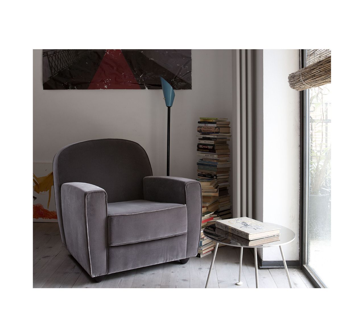Driade Viglius Lounge Chair - Modern Comfortable Accent Chair for Living Room, Bedroom & Office - Perfect for Relaxing, Reading & Lounging