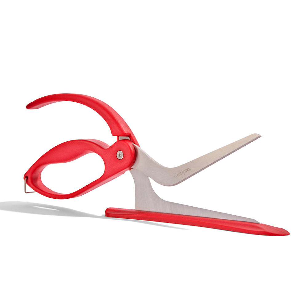 Cuisipro Stainless Steel Pizza Shears - Heavy Duty Kitchen Scissors for Cutting Pizza, Herbs, and More | Perfect for Home Cooking, Restaurants, and Food Prep