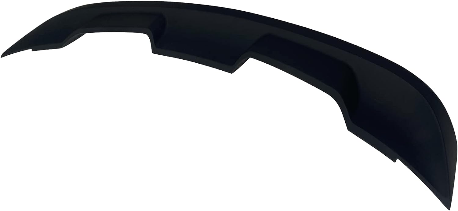 2010-2014 Ford Mustang GT500 Style Rear Trunk Spoiler Wing - Matte Black/Glossy Black - High Performance Car Accessory for Enhanced Aerodynamics & Sporty Look - Perfect for Racing, Car Shows & Street Driving