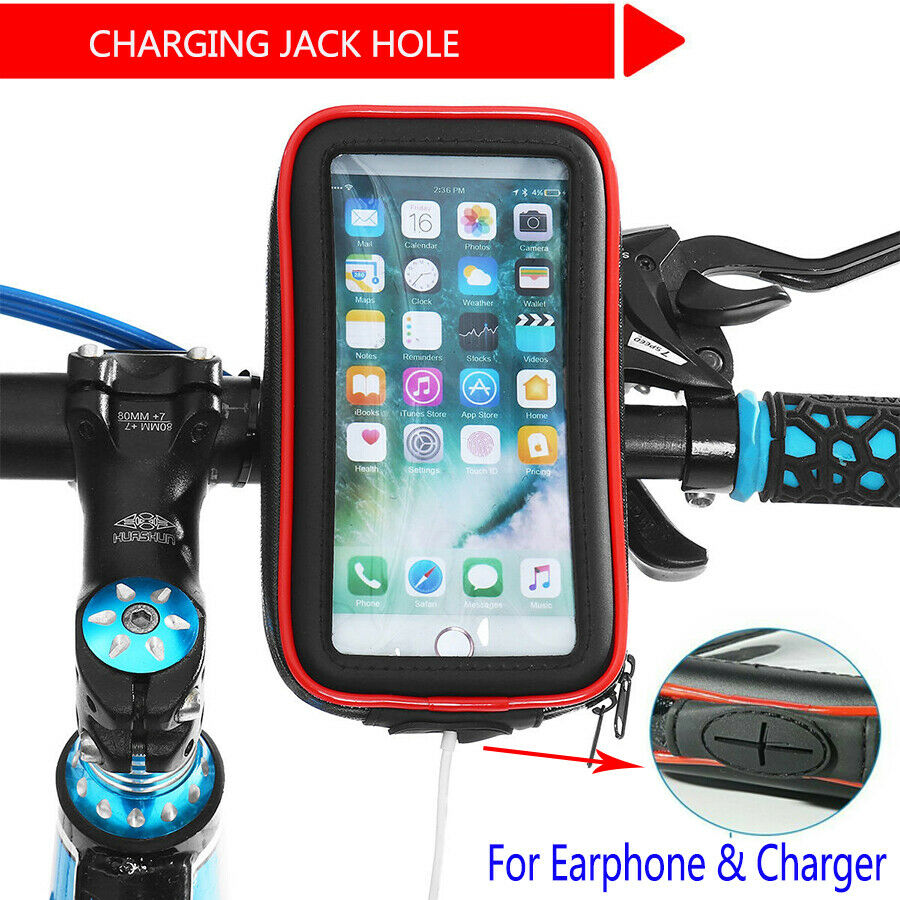 360° Adjustable Bike Phone Holder - Anti-Theft Waterproof Bicycle Phone Mount with Secure Metal Clamp - Perfect for Cycling, Commuting & Outdoor Adventures