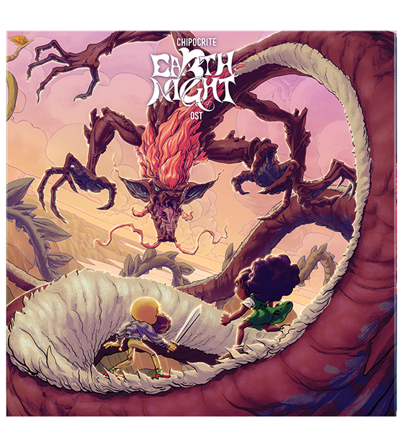 EarthNight 2LP Vinyl Soundtrack - Original Video Game Music for Collectors & Audiophiles - Perfect for Gaming Sessions & Vinyl Enthusiasts