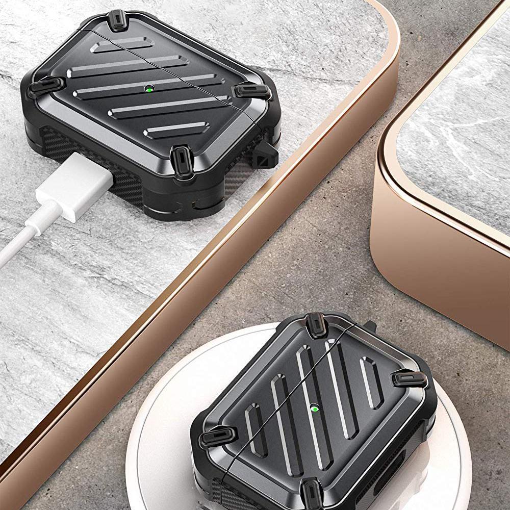 Apple AirPods Pro Unicorn Beetle Pro Rugged Protective Case (Open Box) - Black | Shockproof Cover for Gym, Travel & Outdoor Activities