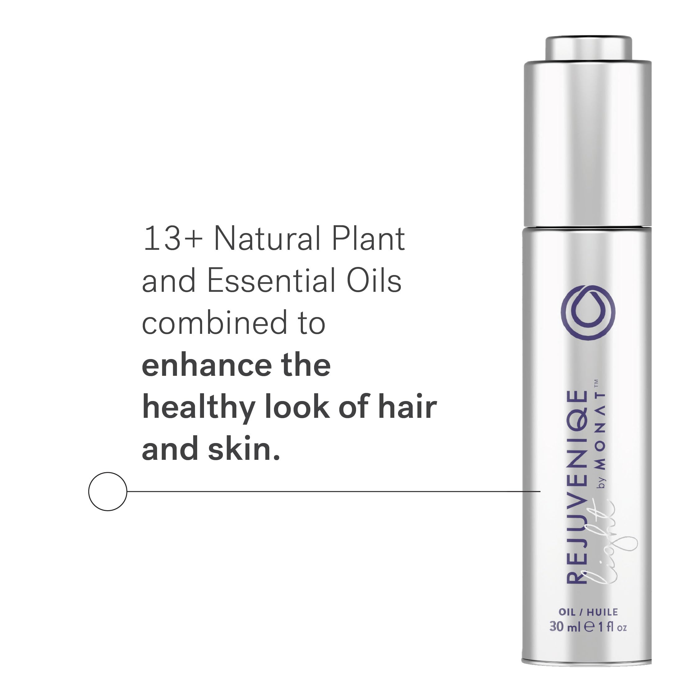 MONAT Rejuveniqe® Light Hair & Skin Serum – Hydrating & Moisturizing Formula for Radiant Skin & Healthy Hair – Perfect for Daily Use, Styling & Anti-Aging Care