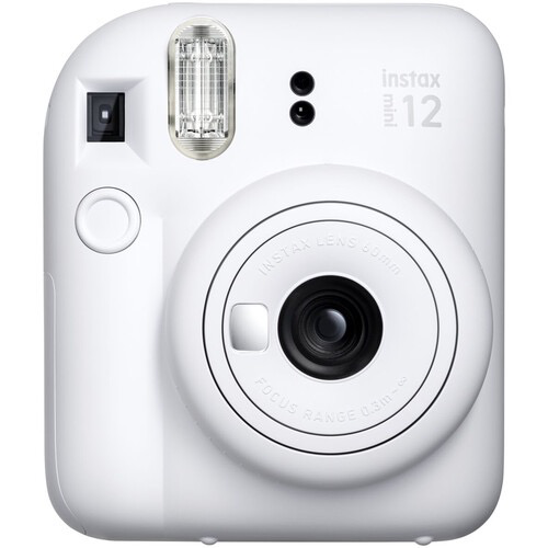 FUJIFILM INSTAX MINI 12 Instant Camera - Pink | Portable Instant Film Camera for Travel, Parties & Selfies | Mini Polaroid Camera with Auto Exposure & Built-in Selfie Mirror