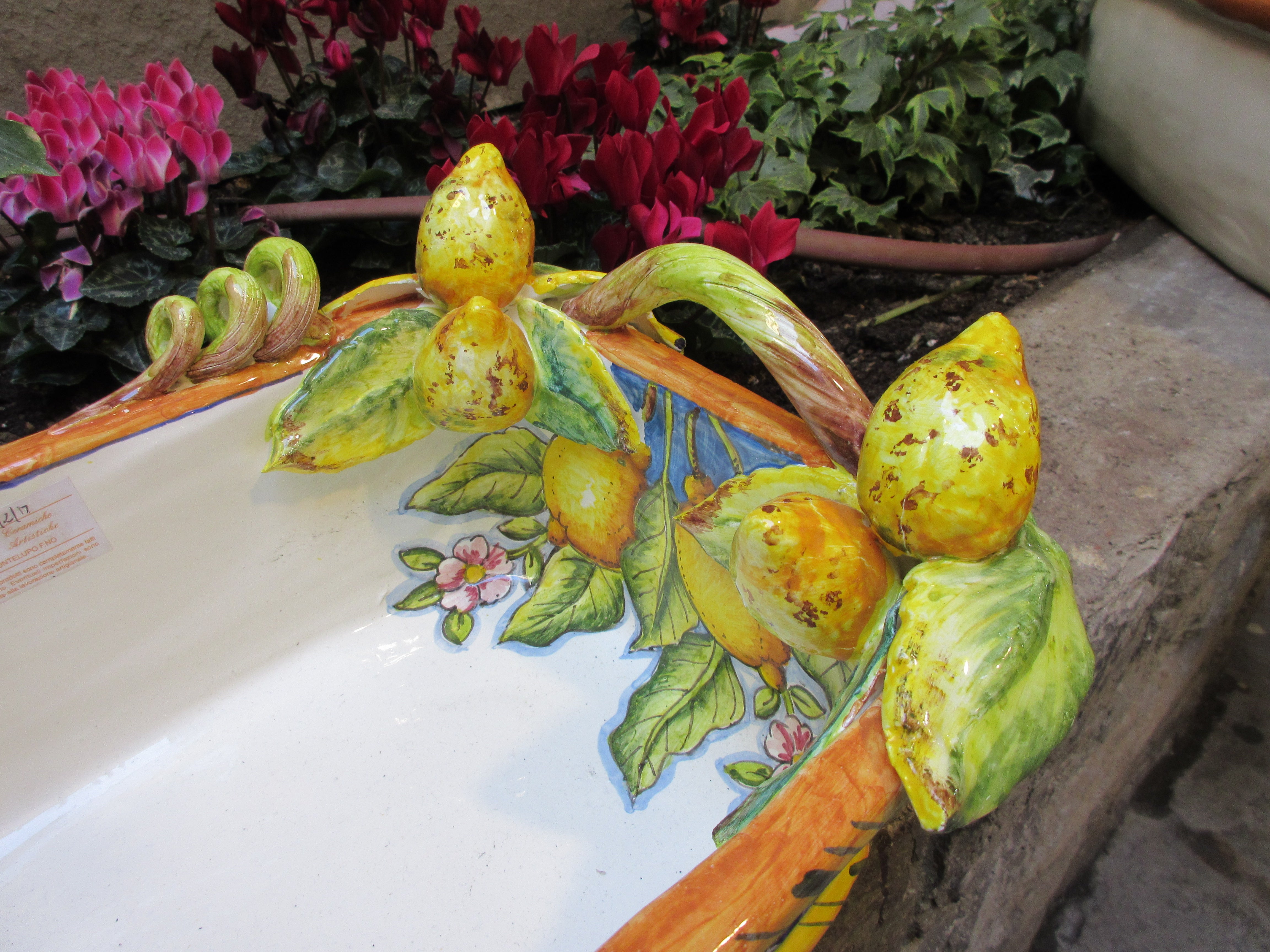 Ceramic Center Basket - Handmade Pottery Fruit Bowl for Kitchen & Dining Table Decor | Perfect for Displaying Fruits, Bread, or as a Stylish Home Decor Piece