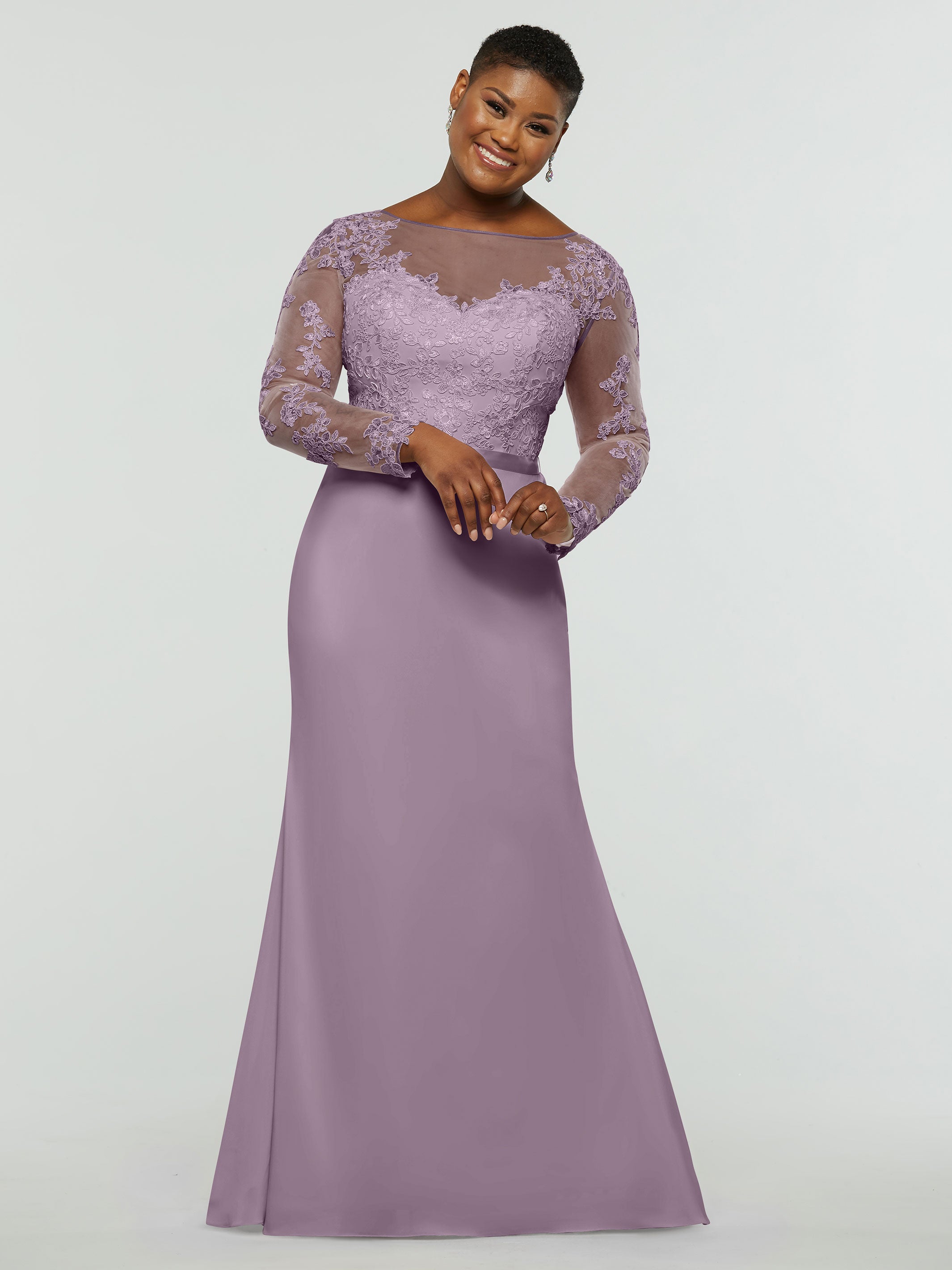Try At Home 80190 Bridesmaid Dress - Elegant Formal Gown for Weddings, Parties & Special Occasions