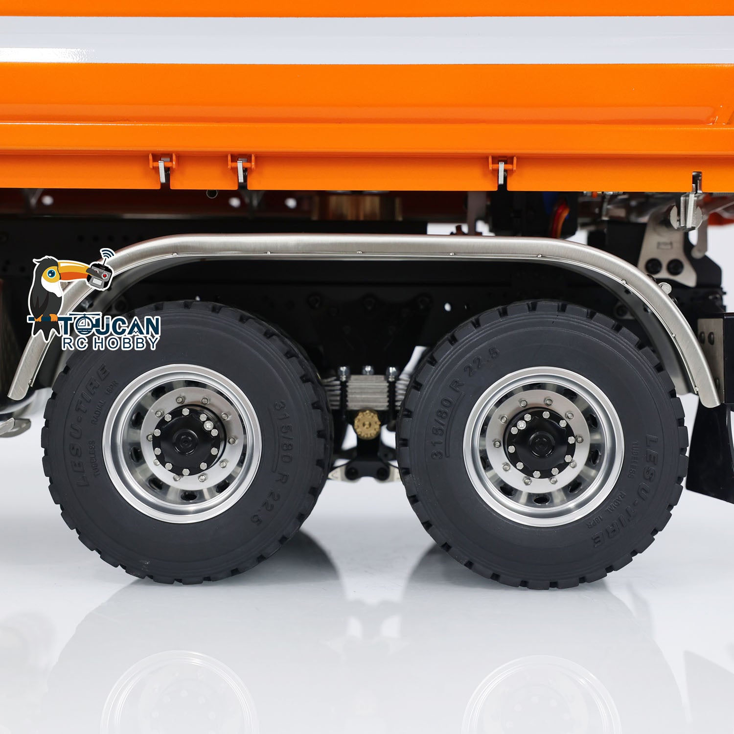 Customized LESU Metal 6x6 1/14 Scale RC Hydraulic Dump Truck - 3 Way Radio Controlled Construction Vehicle DIY Model Kit for Adults & Kids | Perfect for Construction Site Play, Collecting, and STEM Learning